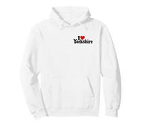 I Love Heart Yorkshire Northern Angleterre Sweat à Capuche