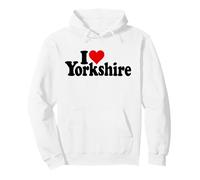 I Love Heart Yorkshire Northern Angleterre Sweat à Capuche