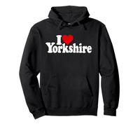 I Love Heart Yorkshire Northern Angleterre Sweat à Capuche