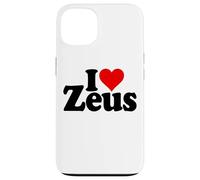 I Love Heart ZEUS NOM sur Un T-Shirt Coque pour iPhone 13