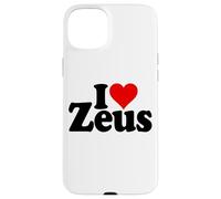 I Love Heart ZEUS NOM sur Un T-Shirt Coque pour iPhone 15 Plus