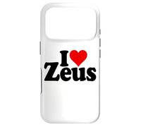 I Love Heart ZEUS NOM sur Un T-Shirt Coque pour iPhone 17 Pro