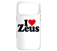 I Love Heart ZEUS NOM sur Un T-Shirt Coque pour iPhone 17 Pro Max