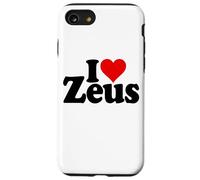 I Love Heart ZEUS NOM sur Un T-Shirt Coque pour iPhone SE (2020) / 7/8