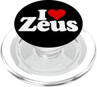 I Love Heart ZEUS NOM sur Un T-Shirt PopSockets PopGrip pour MagSafe