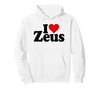 I Love Heart ZEUS NOM sur Un T-Shirt Sweat à Capuche