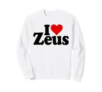 I Love Heart ZEUS NOM sur Un T-Shirt Sweatshirt