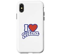I Love Helena Montana Coque pour iPhone X/XS