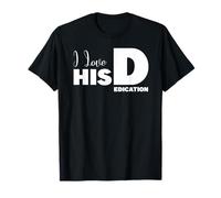 I Love Her P I Love His D Dedication Couple Tenue assortie T-Shirt