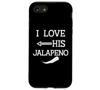I Love His Jalapeno Cinco de Mayo Wife Couple Assorti pour Femme Coque pour iPhone SE (2020) / 7/8