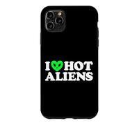I Love Hot Aliens Drôle Extraterrestre SciFi ET Space UFO Coque pour iPhone 11 Pro Max