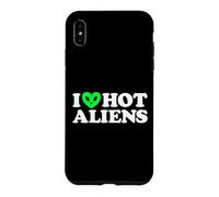 I Love Hot Aliens Drôle Extraterrestre SciFi ET Space UFO Coque pour iPhone XS Max