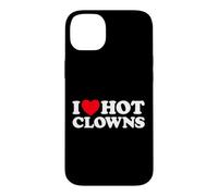 I Love Hot Clowns Funny Circus Jester Clowning Gag Fan Coque pour iPhone 14 Plus