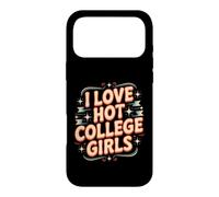 I Love Hot College Girls Campus Romance Crush Coque pour iPhone 17 Pro Max
