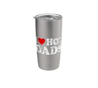 I Love Hot Dads Gobelet isotherme en acier inoxydable double paroi