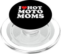 I Love Hot Moto Moms PopSockets PopGrip pour MagSafe