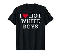 I Love Hot White Boys, J'aime Hot White Boys T-Shirt