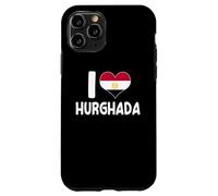 I Love Hurghada Vacation Design Plongée en Mer Rouge Coque pour iPhone 11 Pro