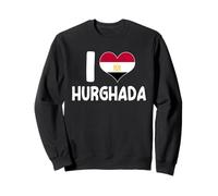 I Love Hurghada Vacation Design Plongée en Mer Rouge Sweatshirt