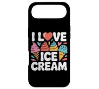 I Love Ice Cream Délice coloré Cône Coque pour iPhone Air