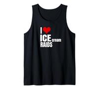 I Love Ice Cream Raids Funny Political Tees Débardeur