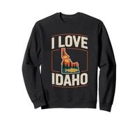 I Love Idaho State Forest Enthusiast Sweatshirt