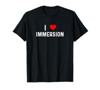 I Love Immersion - Le Conservateur et Le Directeur du Musée du cœur s'immergent T-Shirt