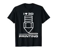 I Love Impression 3D Imprimantes 3D Nerds Fabrication Additive T-Shirt