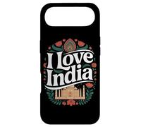 I Love India Taj Mahal Art Floral Inde Coque pour iPhone Air