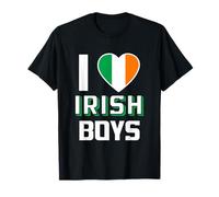 I Love Irish Boys Drapeau Irlande Culture Irlande T-Shirt