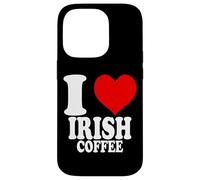 I Love Irish Coffee Coque pour iPhone 14 Pro