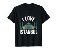 I Love Istanbul Architecture Mosquées T-Shirt Graphique avec Valeur