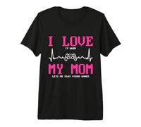 I Love it When My mom Lets me Let Play Video Games T-Shirt Haut de Gamme