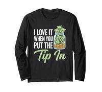 I Love It When You Put The Tip in - Barman Fun Bartender Manche Longue
