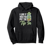 I Love It When You Put The Tip in - Barman Fun Bartender Sweat à Capuche