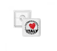 I Love Italie Word Amour Cœur Cercle PBT Keycaps pour clavier mécanique Blanc OEM sans Marquage d'impression R1 multicolore