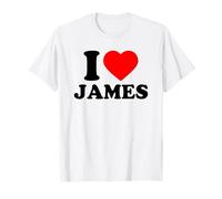 I Love James · I Heart James T-Shirt