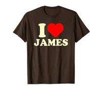 I Love James · I Heart James T-Shirt