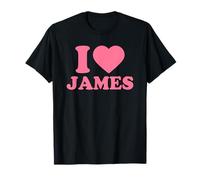 I Love James · I Heart James T-Shirt