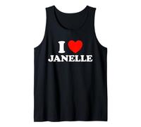 I Love Janelle - Fan de Rencontre drôle de Petite Amie Débardeur