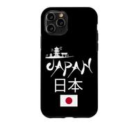 I Love Japan Culture, Enjoy Cool Japan Red-Crowned Crane Coque pour iPhone 11 Pro