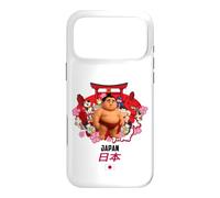 I Love Japan, Cute Japanese Sumo Wrestling Character Graphic Coque pour iPhone 17 Pro Max
