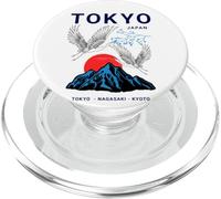 I Love Japan Nature and Culture, Tokyo Japan Graphic Design PopSockets PopGrip pour MagSafe