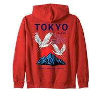 I Love Japan Nature and Culture, Tokyo Japan Graphic Design Sweat à Capuche