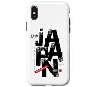 I Love Japan, Retro Vintage Japan Illustration Fashion Coque pour iPhone X/XS