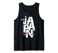 I Love Japan, Retro Vintage Japan Illustration Fashion Débardeur