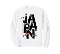 I Love Japan, Retro Vintage Japan Illustration Fashion Sweatshirt
