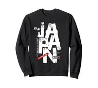 I Love Japan, Retro Vintage Japan Illustration Fashion Sweatshirt