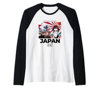 I Love Japan, This is Japan Culture, Japan Fashion Graphic Manche Raglan