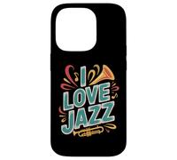 I Love Jazz Musician Festival Vibes Coque pour iPhone 14 Pro